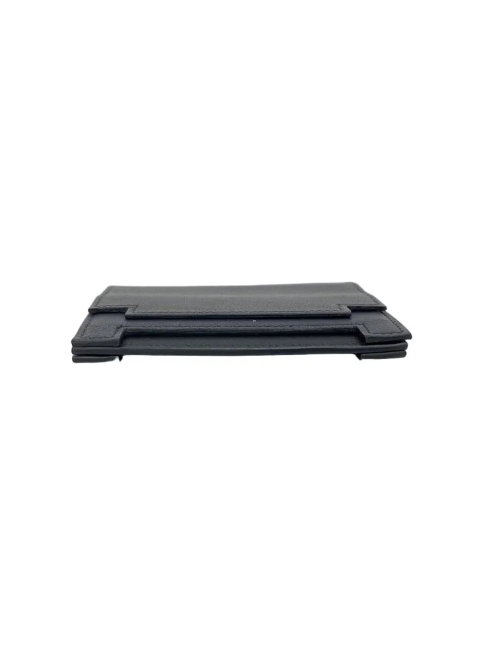 Hermes Card Case Multicolor Swift Black